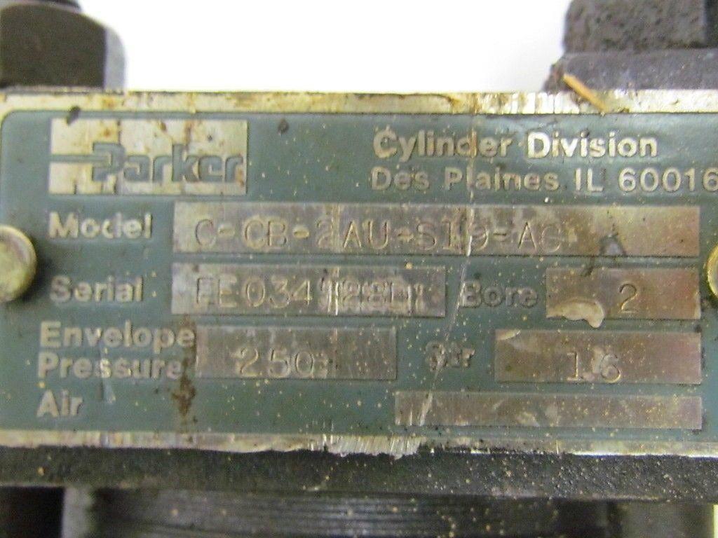 Parker 02.00 CCB2AUS19AC 16.000 Pneumatic Air Cylinder 2"Bore 16"Stroke 2A Ser