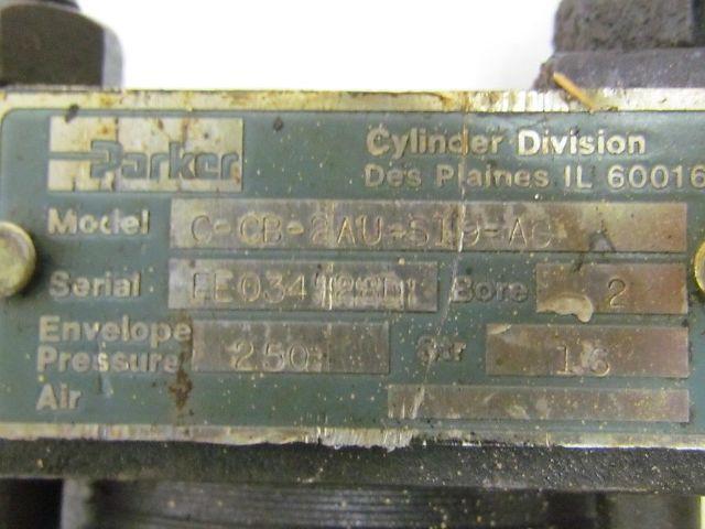 Parker 02.00 CCB2AUS19AC 16.000 Pneumatic Air Cylinder 2"Bore 16"Stroke 2A Ser