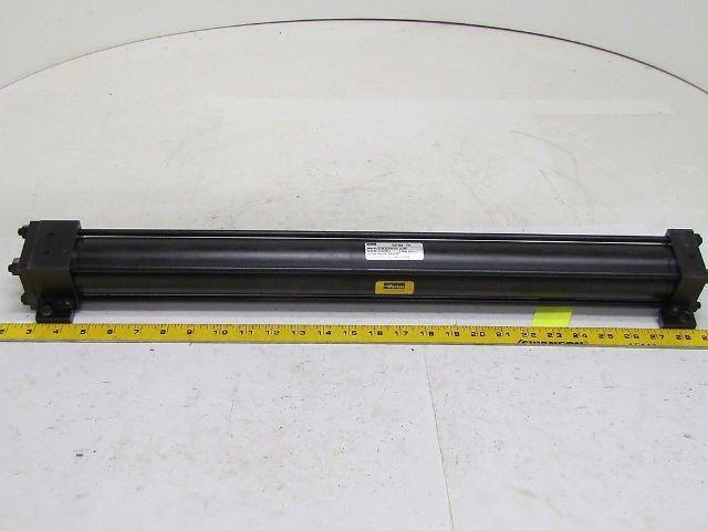 Parker 02.00 CC2AUS19AC 22.000 Pneumatic Air Cylinder 2"Bore 22"Stroke 2A Series