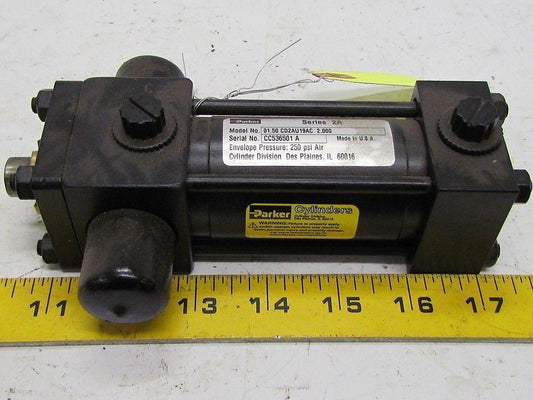 Parker 01.50 CD2AU19AC 2.000 Pneumatic Air Cylinder 1 1/2"Bore 2"Stroke 2A Ser