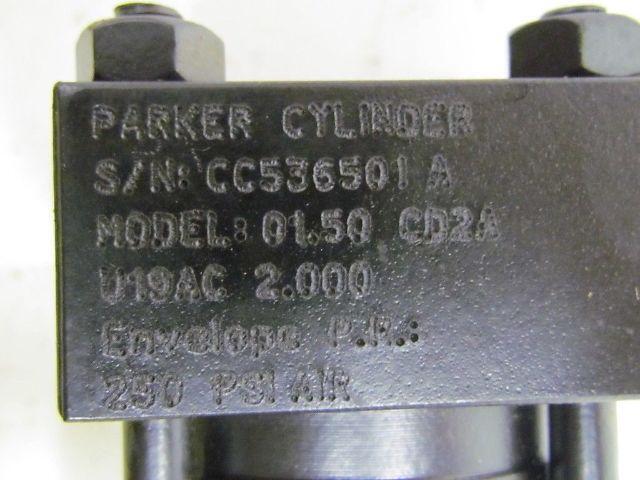 Parker 01.50 CD2AU19AC 2.000 Pneumatic Air Cylinder 1 1/2"Bore 2"Stroke 2A Ser