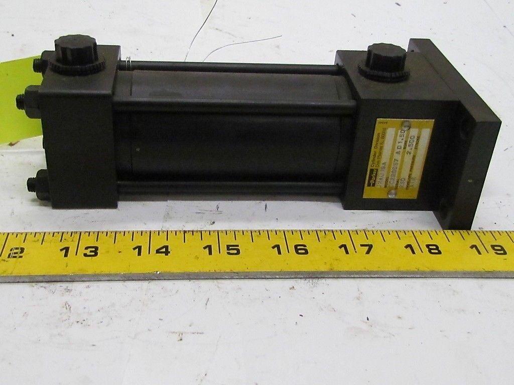 Parker Pneumatic Air Cylinder 1 1/2"Bore 2 1/2"Stroke 2A Ser 2.500 CC299057A