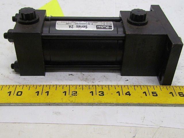 Parker 01.50 CJ2UV19A 2.000 Pneumatic Air Cylinder 1 1/2"Bore 2"Stroke 2A Ser