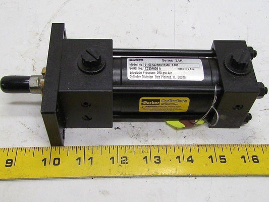 Parker 01.50 CJ2ANUV14AC 2.000 Pneumatic Air Cylinder 1 1/2"Bore 2"Stroke 2AN