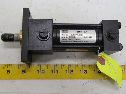 Parker 01.50 J2ANU14A 2.000 Pneumatic Air Cylinder 1 1/2"Bore 2"Stroke 2AN Ser