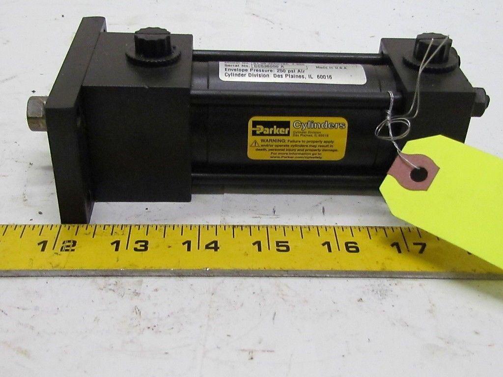 Parker 01.50 J2AU19A 2.000 Pneumatic Air Cylinder 1 1/2"Bore 2"Stroke 2A Series