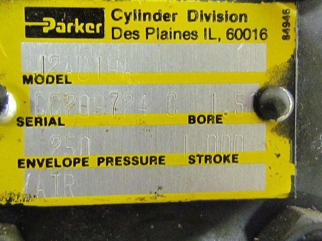 Parker 01.50 J2AN 19A 1.000 Pneumatic Air Cylinder 1 1/2"Bore 1"Stroke 2A Series
