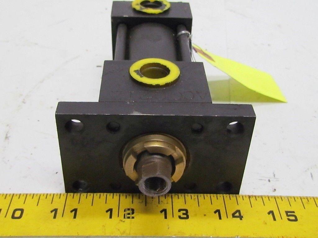 Parker 01.50 J2AN 19A 1.000 Pneumatic Air Cylinder 1 1/2"Bore 1"Stroke 2A Series
