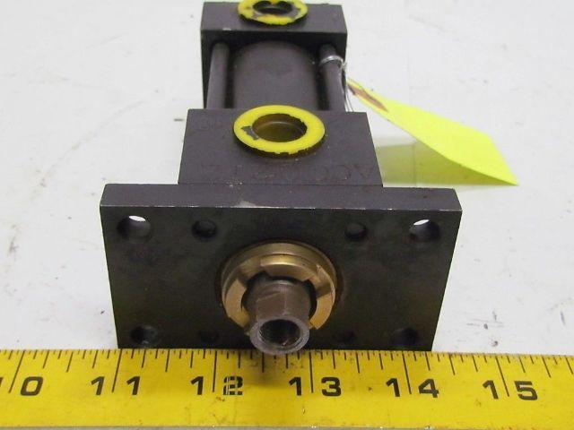 Parker 01.50 J2AN 19A 1.000 Pneumatic Air Cylinder 1 1/2"Bore 1"Stroke 2A Series