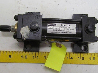 Parker 01.50 C2AU14A 2.000 Pneumatic Air Cylinder 1 1/2"Bore 2"Stroke 2A Series