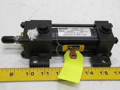 Parker 01.50 C2AU14A 2.000 Pneumatic Air Cylinder 1 1/2"Bore 2"Stroke 2A Series