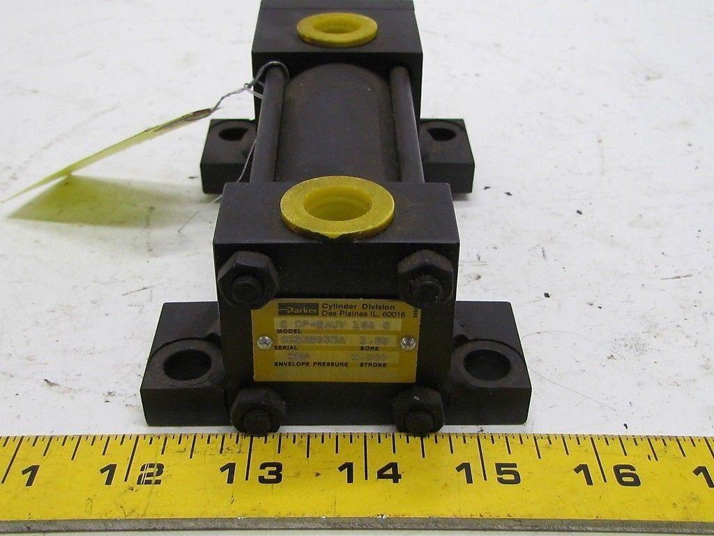 Parker 01.50 CCP2AUV19AC 2.000 Pneumatic Air Cylinder 1 1/2"Bore 2"Stroke 2A ser