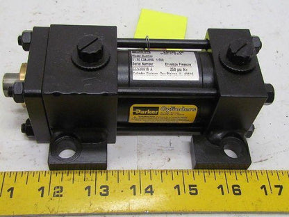 Parker 01.50 C2AU19A 1.000 Pneumatic Air Cylinder 1 1/2"Bore 1"Stroke 2A Series