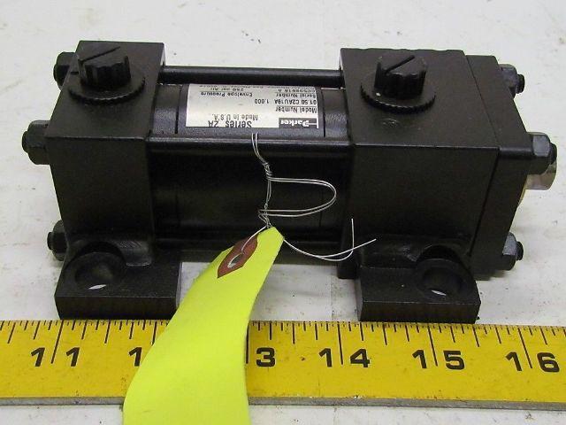 Parker 01.50 C2AU19A 1.000 Pneumatic Air Cylinder 1 1/2"Bore 1"Stroke 2A Series