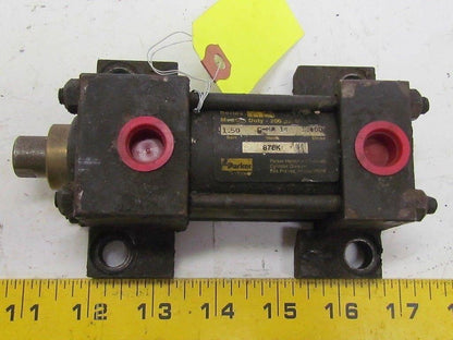 Parker 01.50 CMA14 1.000 Pneumatic Air Cylinder 1 1/2"Bore 1"Stroke MA Series