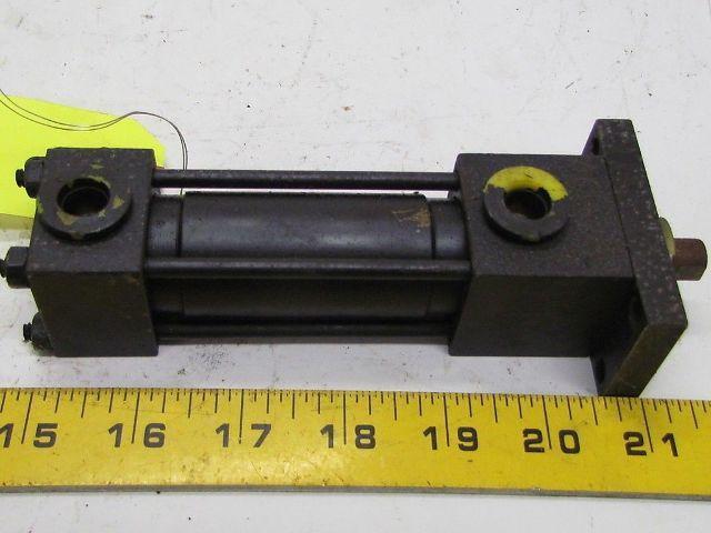 Parker 01.00 J2AU19 2.000 Pneumatic Air Cylinder 1" Bore 2" Stroke 2A Series