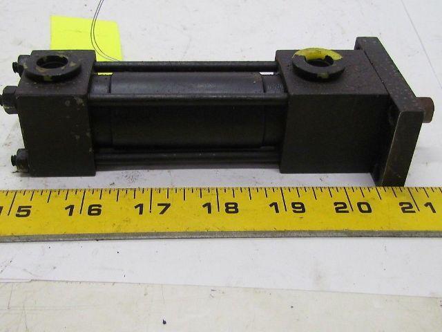 Parker 01.00 J2AU19 2.000 Pneumatic Air Cylinder 1" Bore 2" Stroke 2A Series