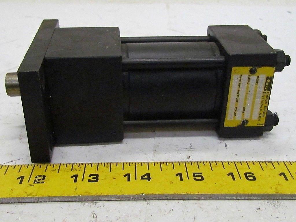 Parker 01.50 J2ANU19A 1.000 Pneumatic Air Cylinder  1 1/2"Bore 1"Stroke 2AN Ser