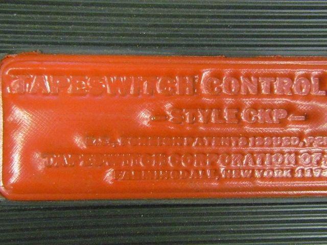 Taperswitch Control Mat Carpet Style CKP 9x48" w/ 10 1/2" x 5" Notch