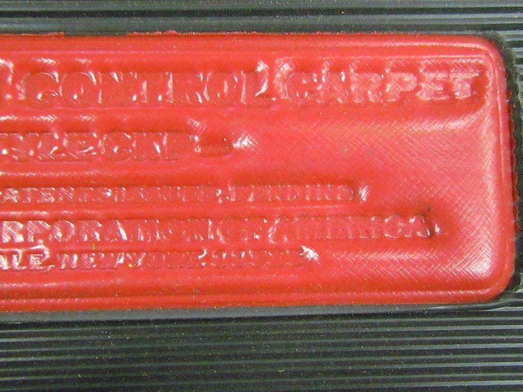 Taperswitch Control Mat Carpet Style CKP 9x48" w/ 10 1/2" x 5" Notch
