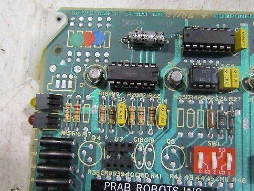 Prab Robotics Inc 617009K 617009-00 0079-2656 Servo Amp