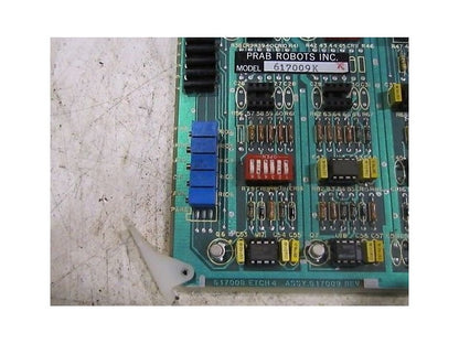 Prab Robotics Inc 617009K 617009-00 0079-2656 Servo Amp