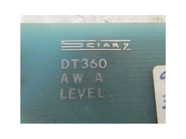 Sciaky DT360 AW A Level Board
