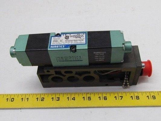 Numatics 072SS415K015W30 120v Pneumatic Solenoid Valve NEW
