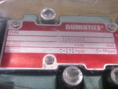 Numatics 122SS400S Solenoid 120vac Valve NEW