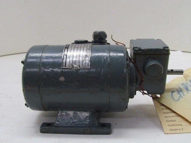 Eberhard Bauer D-7300 Esslinger K7747813 DU 34 Z1/98-MF 1.4Rpm Motor 220/380V