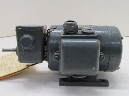 Eberhard Bauer D-7300 Esslinger K7747813 DU 34 Z1/98-MF 1.4Rpm Motor 220/380V