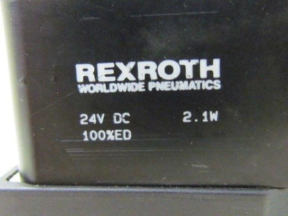 Rexroth Ceram GS-020022-00909 24 VDC Pneumatic Solenoid Valve