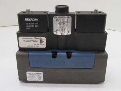 Rexroth Ceram GS-020012-00707 110VAC Pneumatic Solenoid Valve