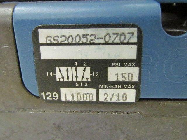Rexroth Ceram GS-20052-0707 110VAC Pneumatic Solenoid Valve