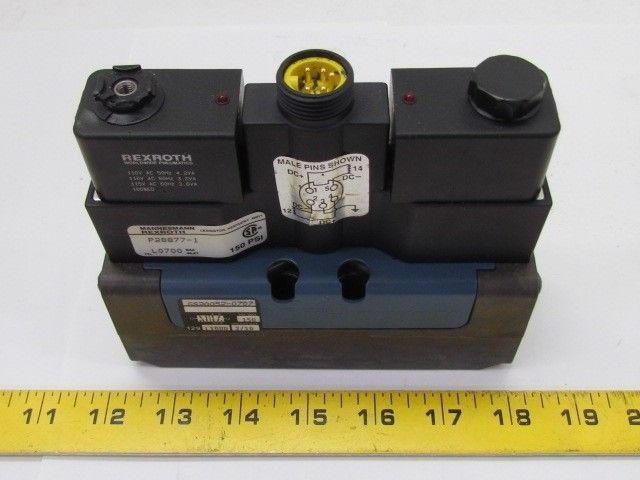 Rexroth Ceram GS-20052-0707 110VAC Pneumatic Solenoid Valve