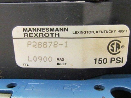 Rexroth Ceram GS30012-0707 GS-030012-00707 110VAC Pneumatic Solenoid Valve