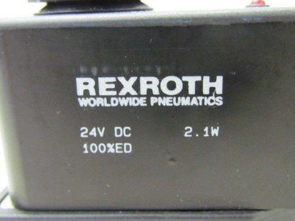 Rexroth Ceram GS-020052-00909 24VDC Pneumatic Solenoid Valve