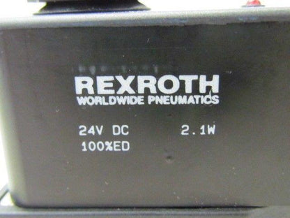 Rexroth Ceram GS-020052-00909 24VDC Pneumatic Solenoid Valve