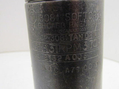 Chicago Pneumatic 3081 Softork CP-3081Tanden CAN-13T 370rpm 1/2" Torque Wrench