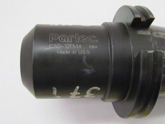 Parlec C50-12EM4 CAT 50  1 -1/4" Weldon Syle End Mill Holder 2 1/2" Head O.D.