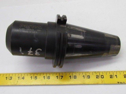 Parlec C50-12EM4 CAT 50  1 -1/4" Weldon Syle End Mill Holder 2 1/2" Head O.D.
