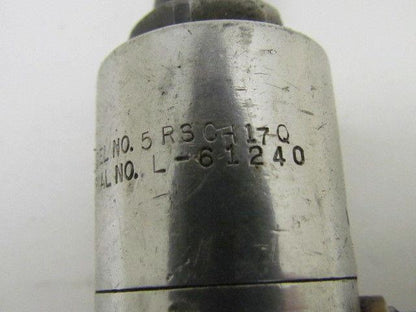 Cooper Cleco 5RSCH-170 Air Pneumatic Inline Screwdriver Reversible Foam Grip