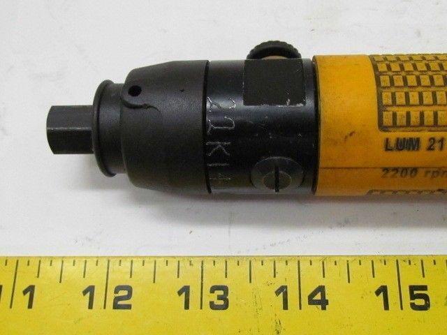 Atlas Copco LUM 21 PR23-P Pneumatic Air Non-Static ESD Approved Screwdriver