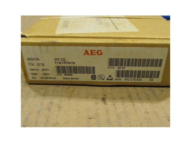 AEG Modicon Dep 210 6728-042.278925 NIB