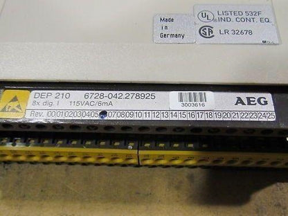 AEG Modicon Dep 210 6728-042.278925 NIB
