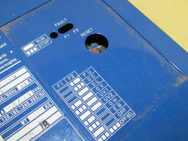 Yaskawa Saftronics CIMR-H5.5B.D05 7.5HP HII 460V Series Drive