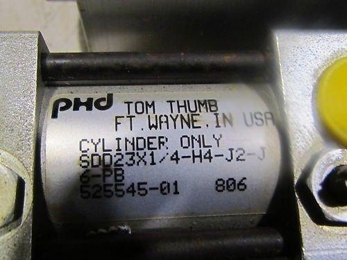PHD Slide Cylinder SDD23X1/4-J2-J6-PB 525545-01 806 NEW