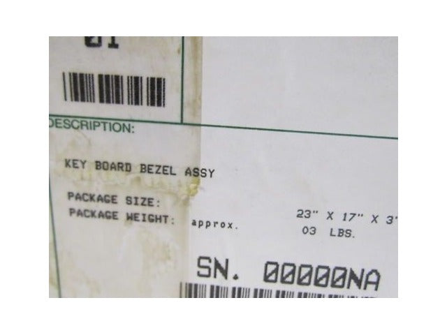 AEG Modicon AS-5120-000 Key Board Bezel Assy NEW