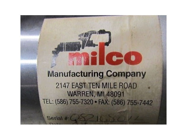 Milco AWGSM-891-C 456-10020-04 NEW