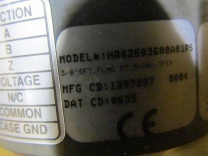 Danaher Controls HR62503600A01ps Rotary Encoder NIB